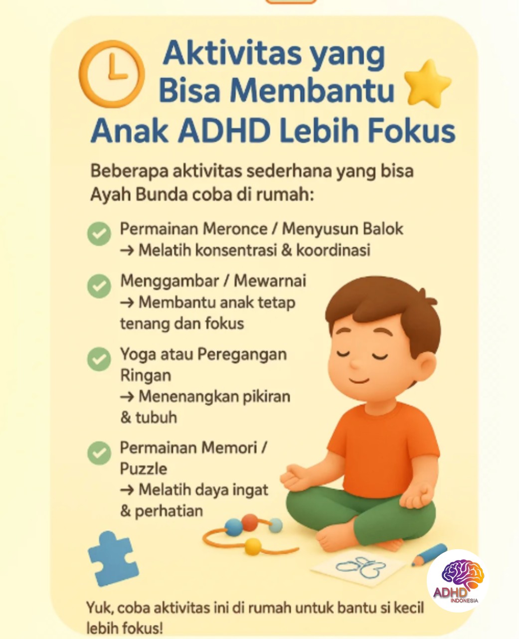 Pendekatan Edukatif yang Tepat untuk Anak ADHD di Kabupaten Pasangkayu